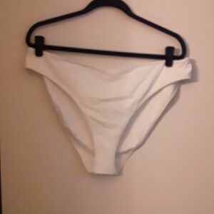 YITTY Women's White Bikini Bottom